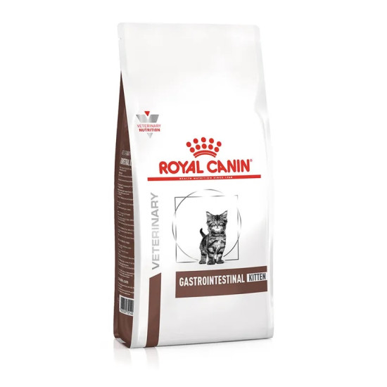 Royal Canin Veterinary Feline Gastrointestinal Kitten – Hrană Uscată pentru Pisici Junior cu Tulburări Digestive, 2 kg